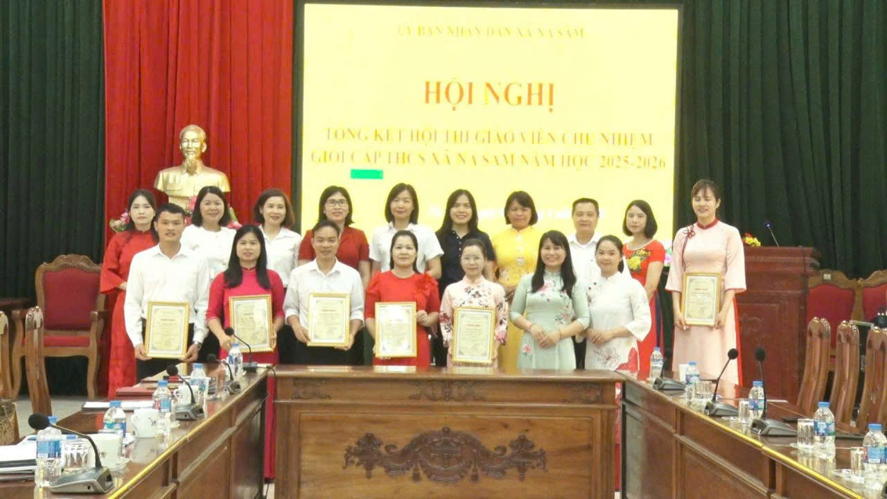 TRƯỜNG THCS NA SẦM THAM GIA HỘI THI GIÁO VIÊN CHỦ NHIỆM GIỎI CẤP THCS XÃ NA SẦM NĂM HỌC 2025–2026