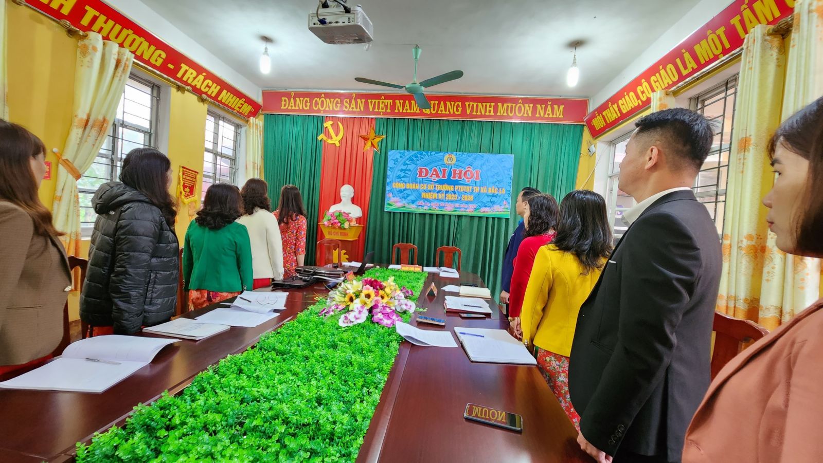 Đại hội Công đoàn cơ sở Trường PTDTBTTH xã Bắc La, nhiệm kỳ 2023-2028.