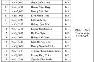 THÔNG BÁO Vòng chung kết cấp Trường sân chơi “Đấu trường VioEdu tỉnh Lạng Sơn” năm học 2022 - 2023
