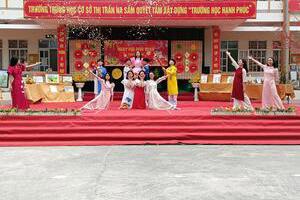 Vào ngày 15/1/2023 trường THCS TT Na Sầm đã tổ chức buổi ngoại khóa "Hội chợ xuân" năm học 2022 - 2023 nhằm giúp các em học sinh có thêm hiểu biết về phong tục, tập quán cổ truyền của dân tộc,