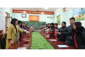 Sáng ngày 7/02/2023, trường THCS TT Na Sầm đã tổ chức gặp mặt, động viên các em học sinh tham dự kì thi học sinh giỏi cấp huyện năm học 2022-2023
