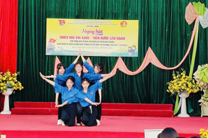 NGÀY HỘI “THIẾU NHI VUI KHỎE – TIẾN BƯỚC LÊN ĐOÀN” NĂM HỌC 2025-2026